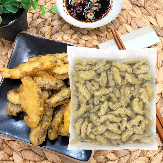냉동 표고버섯튀김 버섯탕수육 표고탕수, 1개, 1kg