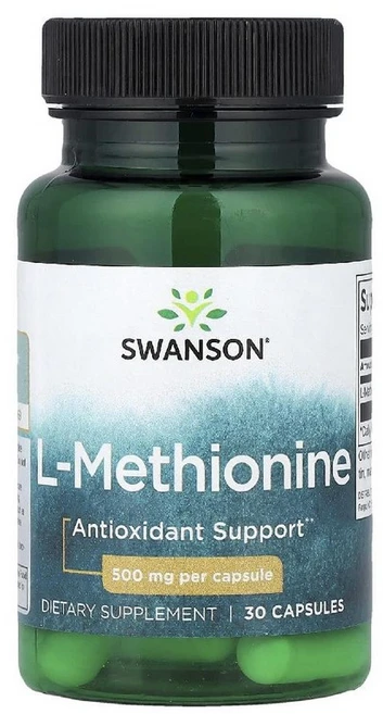 스완슨 엘 메티오닌 메치오닌 500mg 30캡슐 L Methionine, 상품, 1개, 30정 - 쿠팡