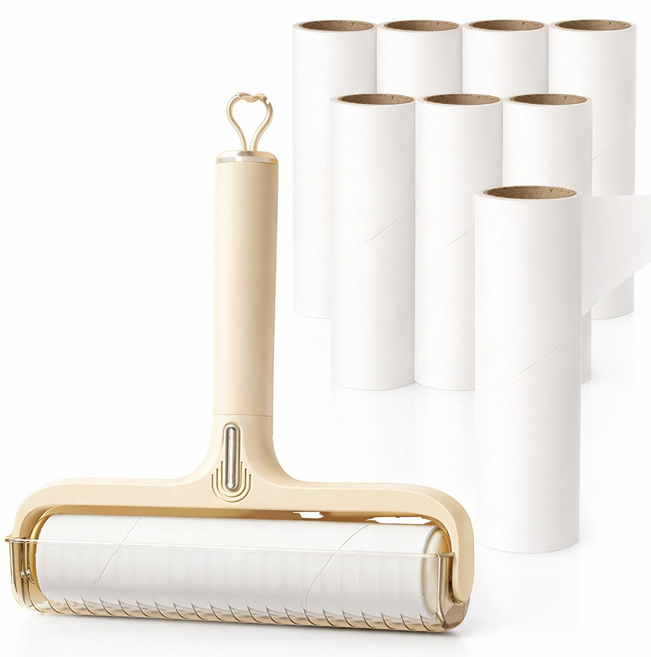 소픽 사선컷팅 돌돌이 테이프 클리너 리필 9개 (540회 사용), 1세트