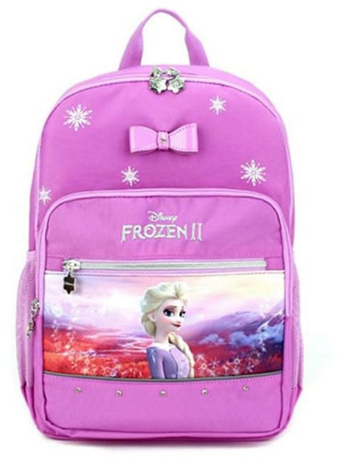겨울왕국2 책가방 학생 백팩 엘사 소풍 가방 퍼플