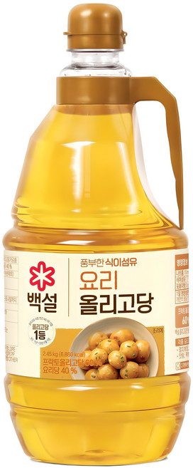 백설 요리 올리고당, 2.45kg, 1개