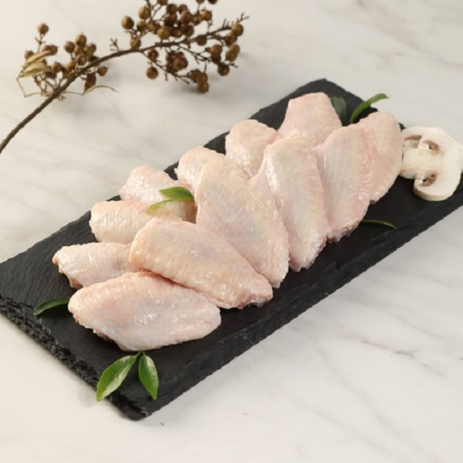 치킨마켓 국내산 냉장(신선) 생닭날개 닭윙 닭날개 윙1kg (1kg X 1팩), 1개