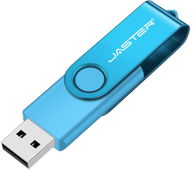 USB 2 0 플래시 회전식 32GB 16GB 4GB 미니 펜드라이브 128M 플라스틱 키체인 128GB 64G 8GB 드라이브 메모리 스틱, 1억 2천 8백만, 하늘색
