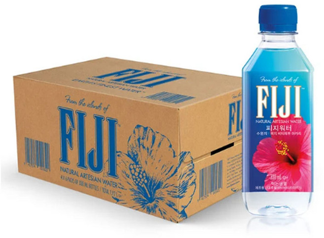 내추럴 피지워터 330ml X 24개 뉴질랜드 워터 생수 실리카 미네랄 미세플라스틱 제로 생수 코스트코