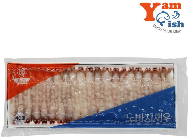 노바시새우 40미, 5개, 300g