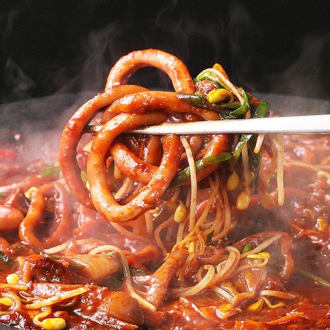 오징어볶음 340g 손질오징어와 소스로 구성된 원팩메뉴 (면세), 1개