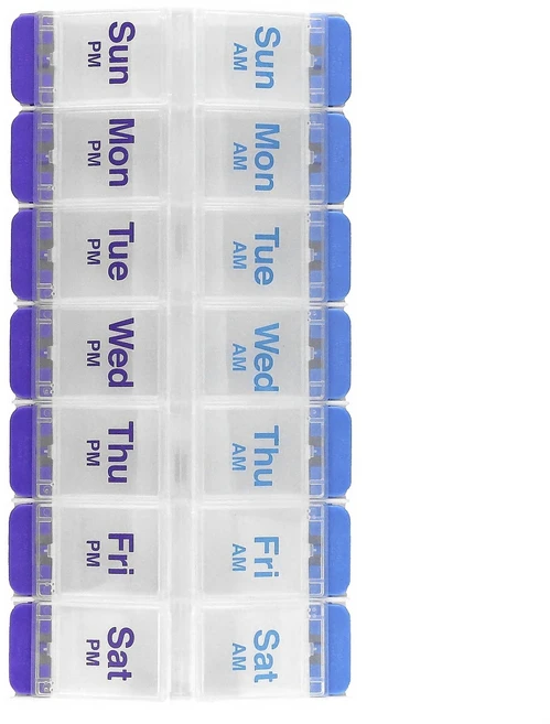 이지 도즈 버튼식 주간 오전/오후 약 복용 플래너 XL 사이즈 1개입 EZD-67585 - 쿠팡