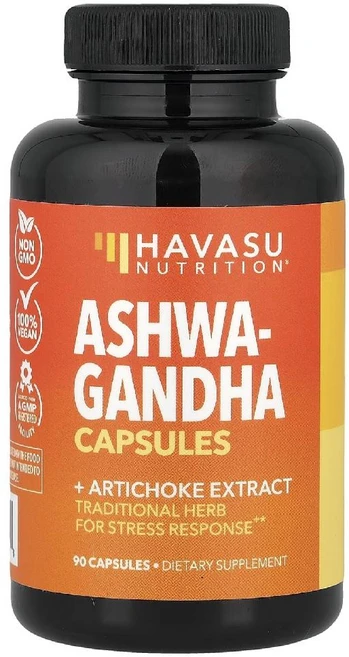 하바수 뉴트리션 아슈와간다 아쉬와간다 캡슐 90정 Ashwagandha, 1개 - 쿠팡