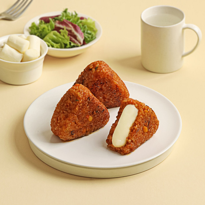 [다신샵] 오늘은현미주먹밥 치즈불오징어 / 국내산 찰현미, 5개, 100g