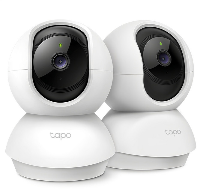 타포 360도 회전형 2K 고화질 스마트 WiFi 홈 카메라 실내용, Tapo C210P2, 2개