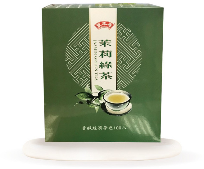 萬年春 經濟茉莉綠茶茶包, 2g, 100個裝