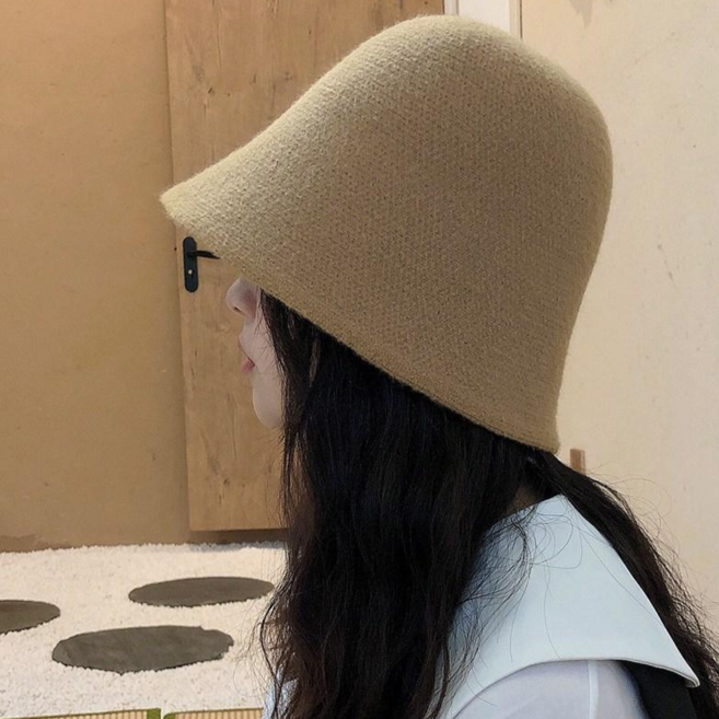 한수위 여성용 라벨르 버킷햇