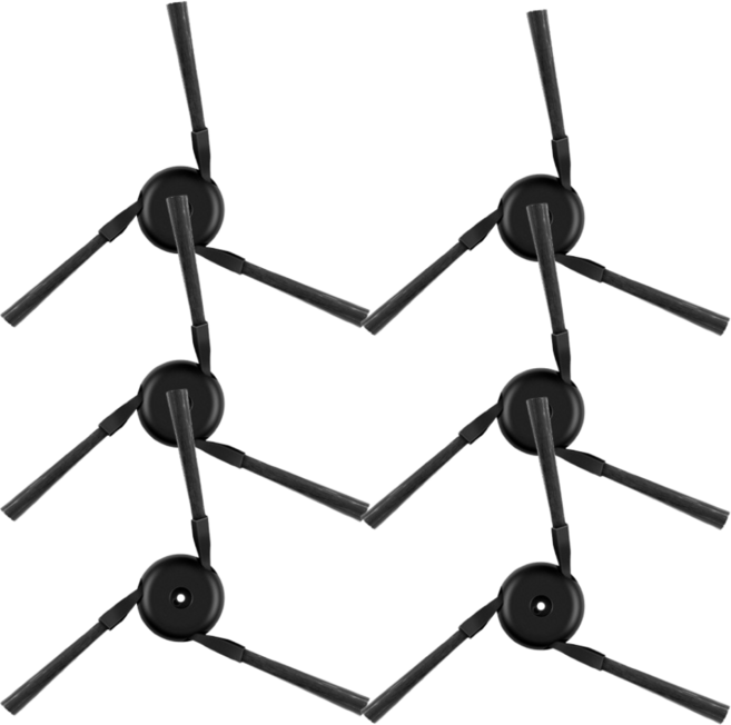 비브랜드 드리미 Dreame X40 Ultra 울트라 올인원 로봇청소기 호환 사이드브러쉬 부품, 6개, X40브러쉬