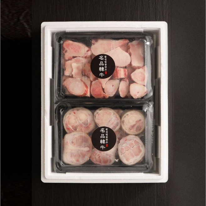 횡성한우 건강세트(우족+사골), 1개