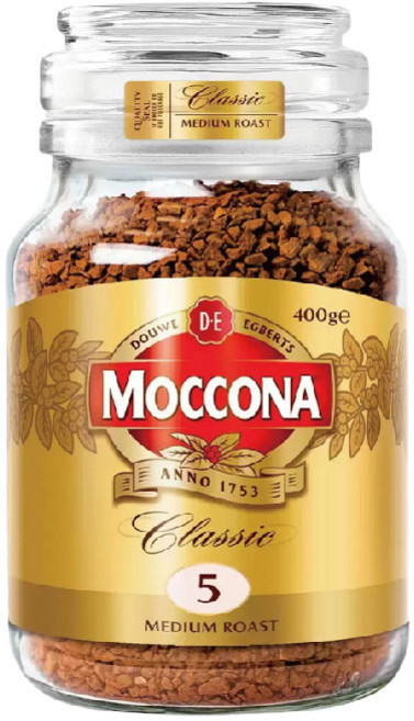 Moccona 中烘焙即溶咖啡粉 400g, 1個, 1個裝