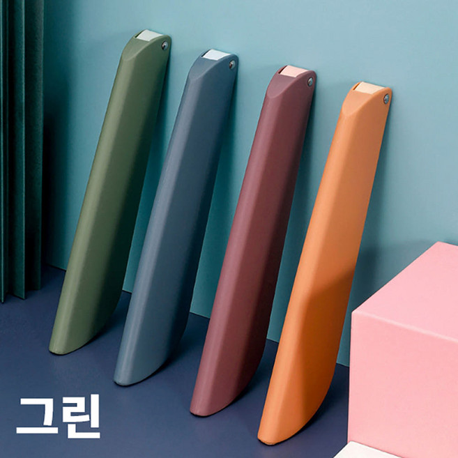 비즈쿡 휴대용 도시락 스텐 수저&통, 1개, 그린