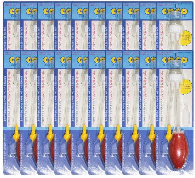 아가 코코 콧물흡입기 의료용 흡입기, 20개, 경인제7574