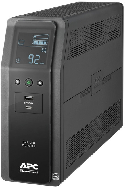 APC Back-UPS Pro 1000VA 在線互動式不斷電系統, 1個, BR1000MS-TW