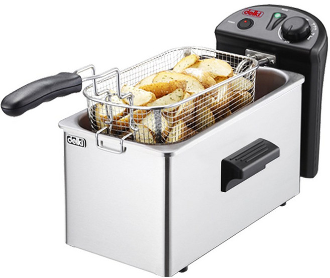 델키 전기 튀김기 6L, <국내배송>dK-201