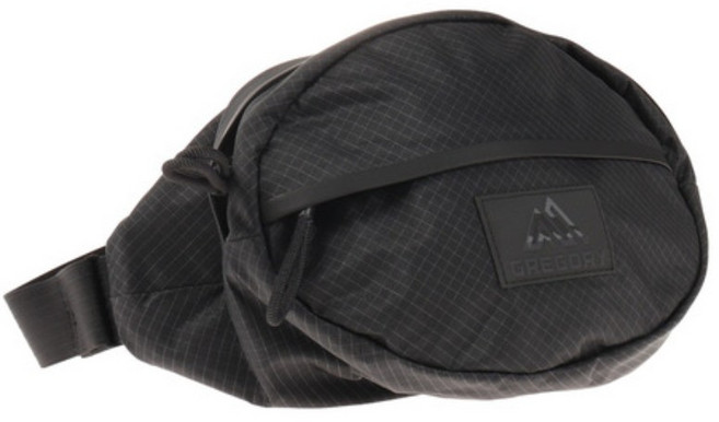 [PIPUSE]슬림한 아웃도어 방수 트레킹 힙색, 블랙