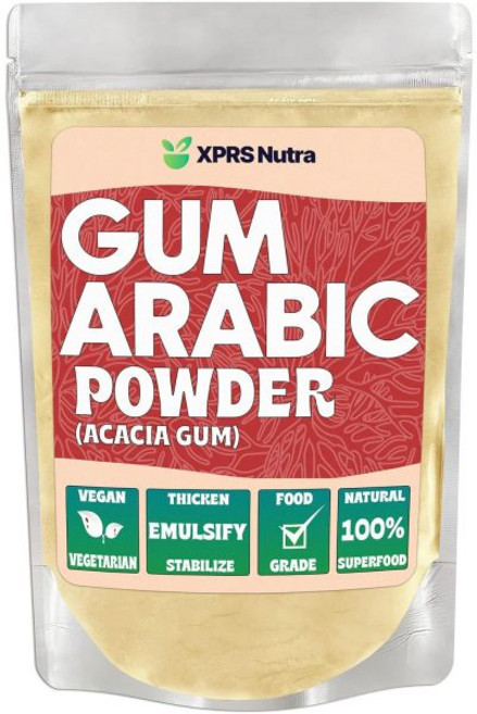 XPRS 너트라 검 아라비카 가루 아카시아 8온스 식품 등급 수채화 물감 베이킹 기타 도 Nutra, 8 온스 (1개 팩)