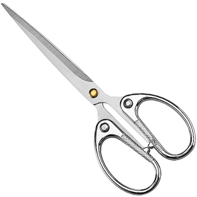 안이스 다용도 스테인리스 가위 특대, 실버, 1개