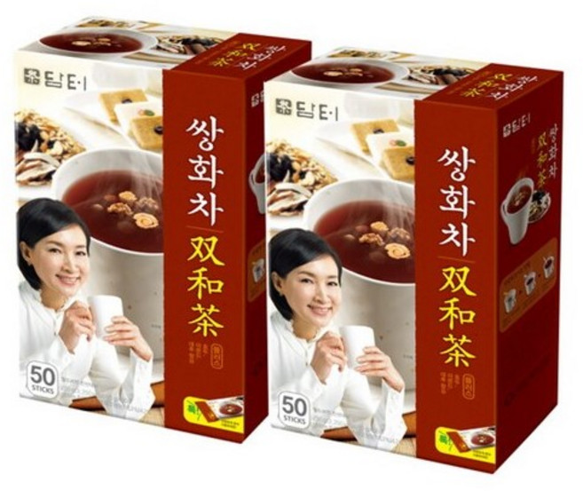 담터 쌍화차 플러스 50T x2개 총 100T, 15g, 100개입, 2개