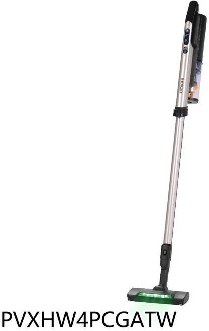 HITACHI日立無線手持吸塵器 輕巧設計 多功能吸頭 強勁吸力 可拆卸水箱 直立式充電收納, 圖片色, PVXHW4PCGATW