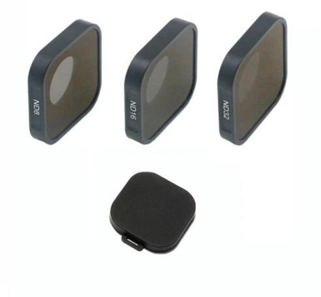 CPL ND8 ND16 ND32 편광 필터 고프로 히어로 12 11 10 9 블랙 고프로 레드 컬러 렌즈 ND 필터 키트 카메라 액세서리, 6) Kit F - 범용, 1개