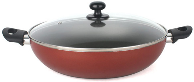 TVS 티타늄코팅 양수웍32cm 볶음팬 궁중팬 전골궁중냄비, 1개