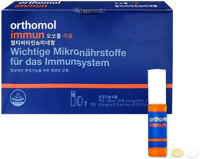 오쏘몰 이뮨 멀티비타민 미네랄, 7회분, 1개 - 쿠팡