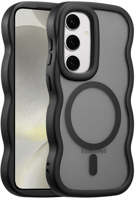 더조은셀러 맥세이프 버블 웨이브 쿠션 범퍼 케이스