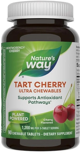 Nature's Way 네이처스웨이 타트체리 1200mg 90정 건강유지 영양제, Nature's Way 네이처스웨이 타트체리 1200m - 쿠팡
