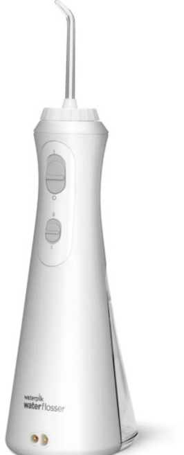 [해외] 워터픽(Waterpik) WP-490UK 플러스 무선 워터 플로서 구강 세정기 화이트