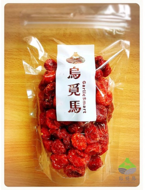 【嚴選】台灣水果乾綜合組 (愛文芒果乾、哈密瓜乾、草莓乾、火龍果乾), 1個, 小櫻桃番茄乾