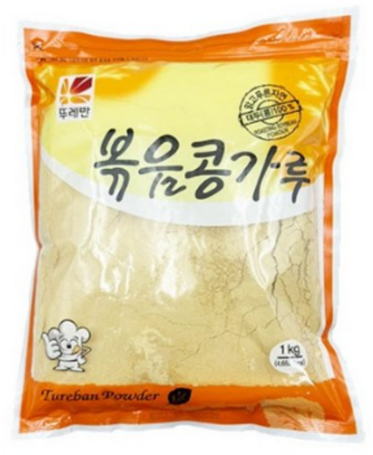 뚜레반 볶음콩가루, 1kg, 3개