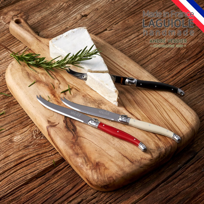 안드레베르디에 라귀올 커트러리 치즈나이프 (3컬러), 블랙