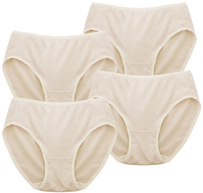 코디라인 인견 스판 삼각팬티 4종 여성용