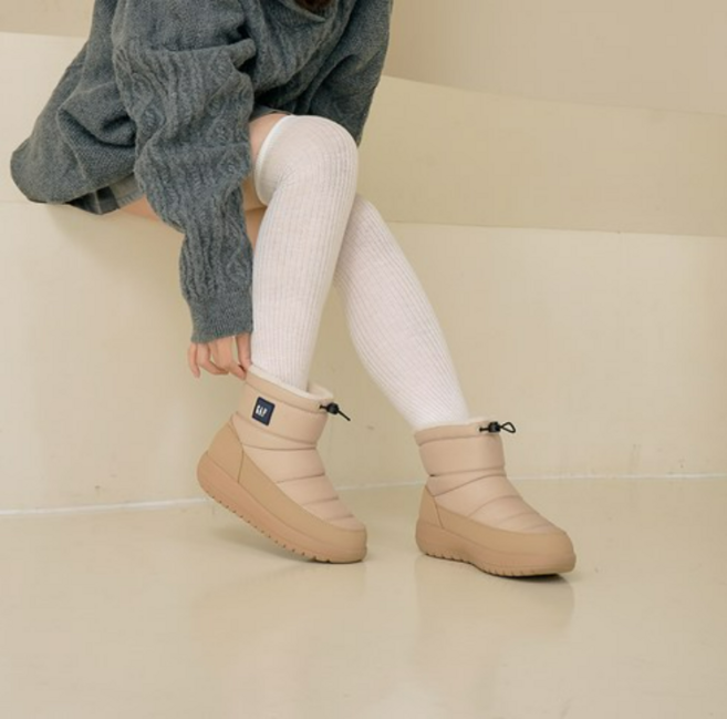 갭 블러 패딩 부츠