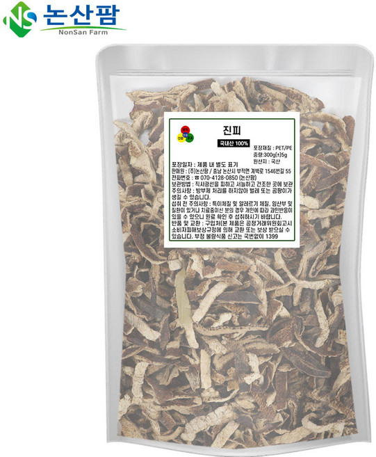 국산 진피 300g 귤피 귤껍질, 1개(300g), 1개입, 1개