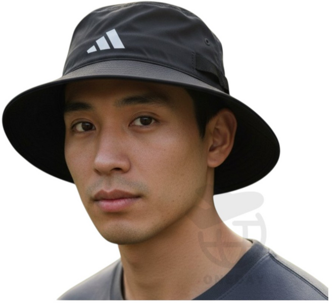 아디다스 adidas 빅토리 남여공용 버킷햇 등산 낚시 캠핑 벙거지 모자, 블랙