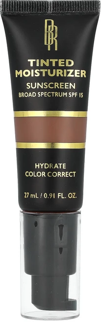 Black Radiance 틴티드 모이스처라이저 자외선 차단제 브로드 스펙트럼 SPF 15 1320363 다크 투 딥(뉴트럴) 27ml(0.91fl oz) Radianc, 1개, 27ml - 쿠팡