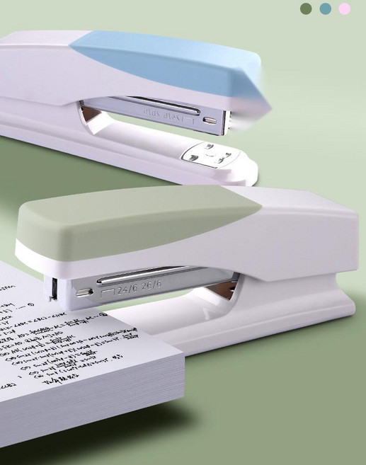 열 제본기 겸용 디자인 제본기 사무용 가정용 스테이플러, 14. 블루