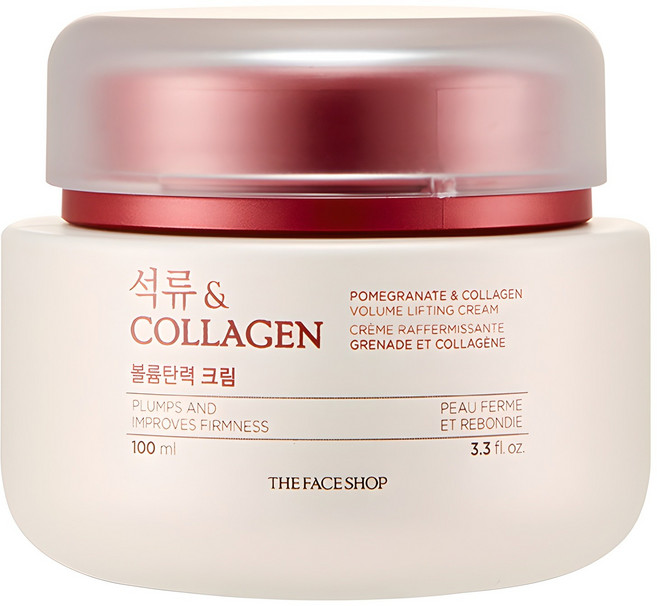 더페이스샵 석류 앤 콜라겐 볼륨탄력 크림, 100ml, 1개