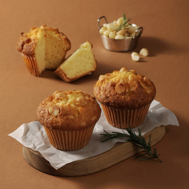 파미유 마카다미아 머핀 1박스 24개입, 단품, 파미유제품으로 수도권외 9만원이상 매장만 가능, 140g, 24개