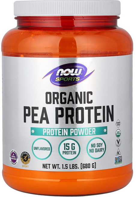 나우푸드 NOW 완두콩 단백질 파우더 피 프로틴 무맛 680g, 1개