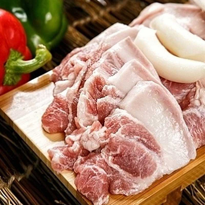 국내산 돼지 뒷고기 구이용 덜미살 꼬들살 특수부위 찐고소 쫄깃쫄깃 캠핑고기 숯불구이, 3개, 300g