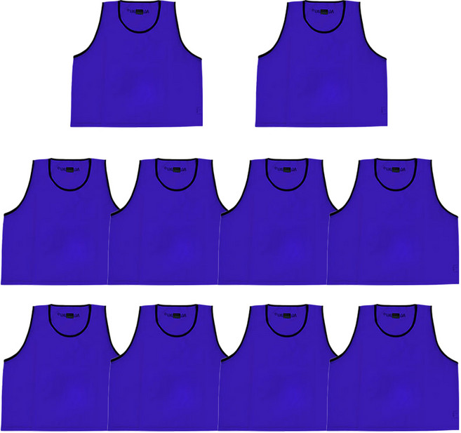 낫소 성인용 스포츠 팀조끼 10개 세트 축구 풋살 농구 배구