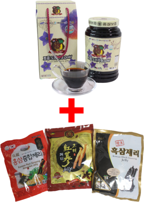 이레식품 토종도라지청GOLD 2400g+홍삼제리3봉, 2.도라지청+홍삼젤리3봉, 2.4kg, 1개, 1개입