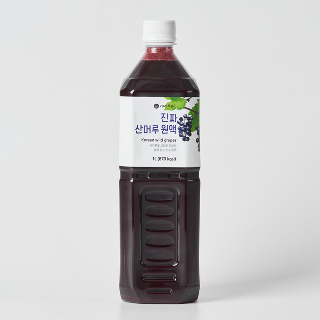 이제부터 진짜 산머루 원액, 1L, 1개, 1개